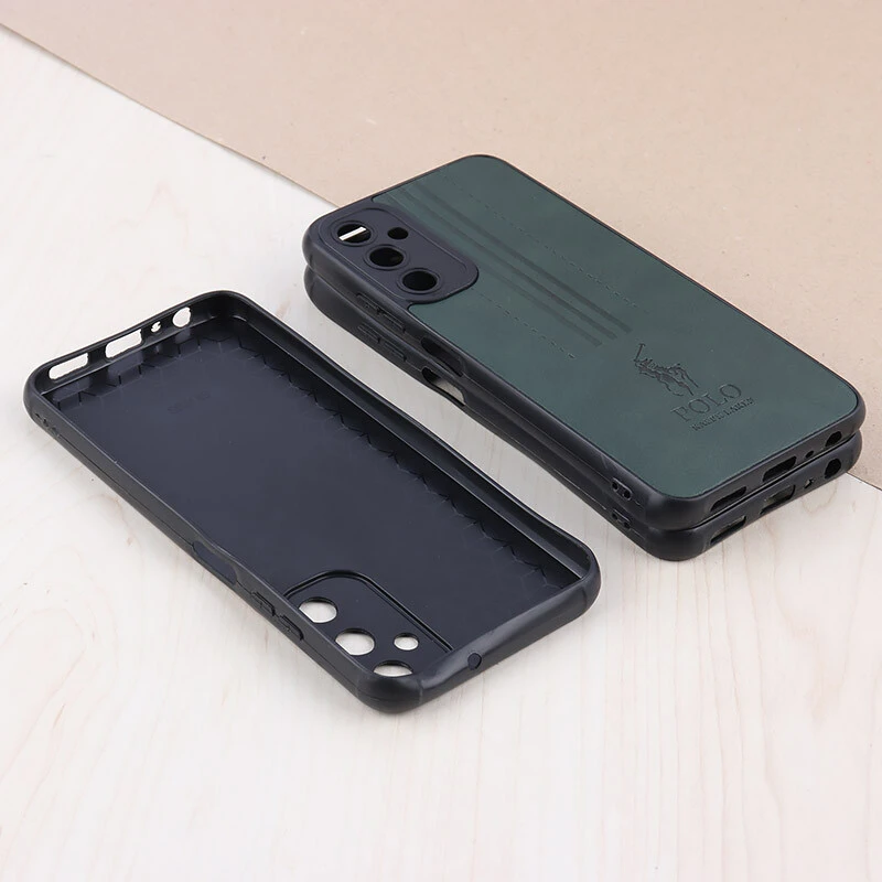 قاب چرمی Polo Ralph Laren سامسونگ Galaxy A05s محافظ لنزدار