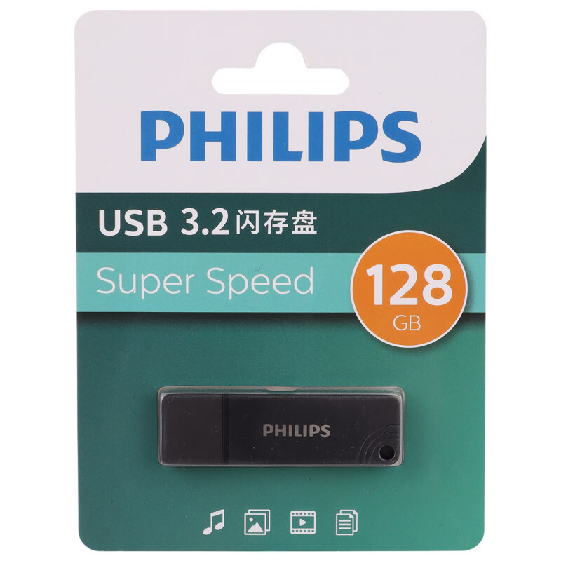 فلش 128 گیگ فیلیپس Philips FM11UA128B/93 USB3.2