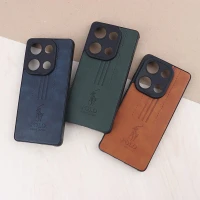 قاب چرمی Polo Ralph Laren شیائومی Redmi Note 13 Pro 4G محافظ لنزدار
