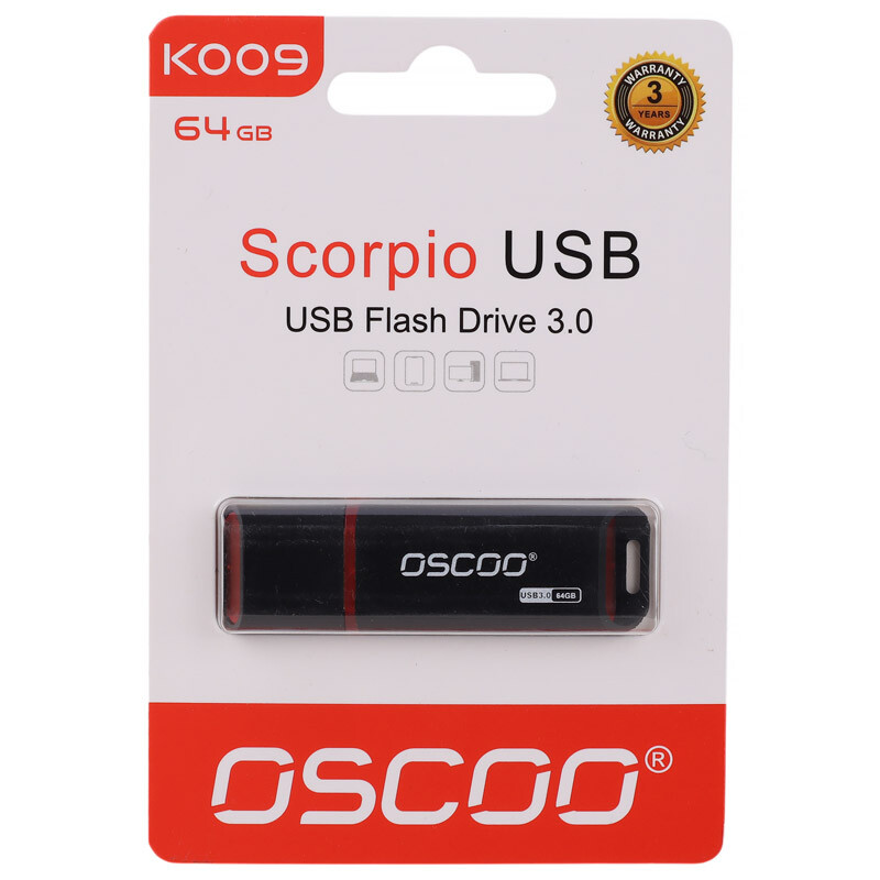 فلش 64 گیگ اوسکو Oscoo K009 USB3.0