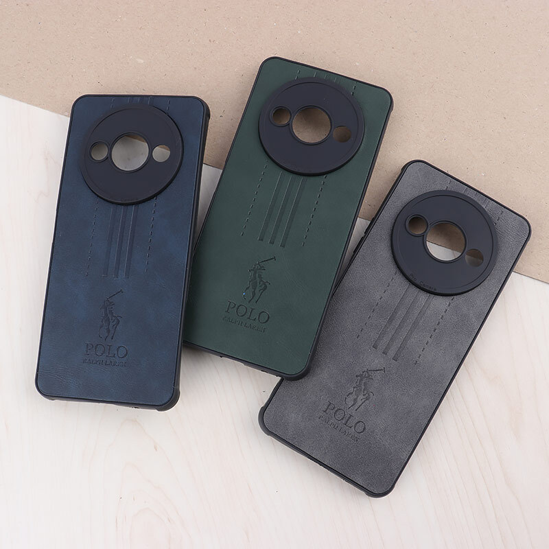 قاب چرمی Polo Ralph Laren شیائومی Redmi A3 / A3X محافظ لنزدار