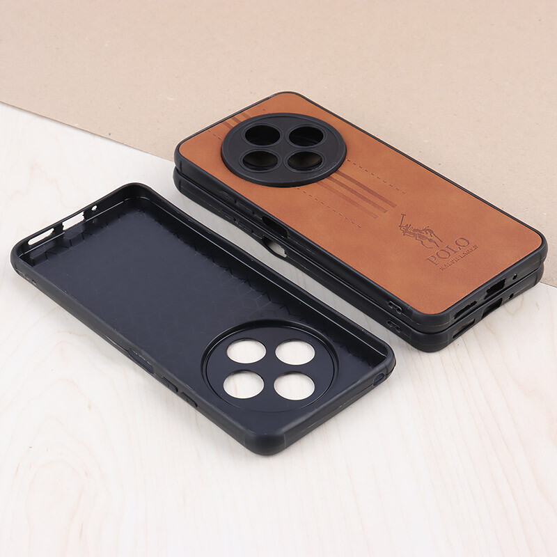 قاب چرمی Polo Ralph Laren شیائومی Redmi 14C / Poco C75 محافظ لنزدار