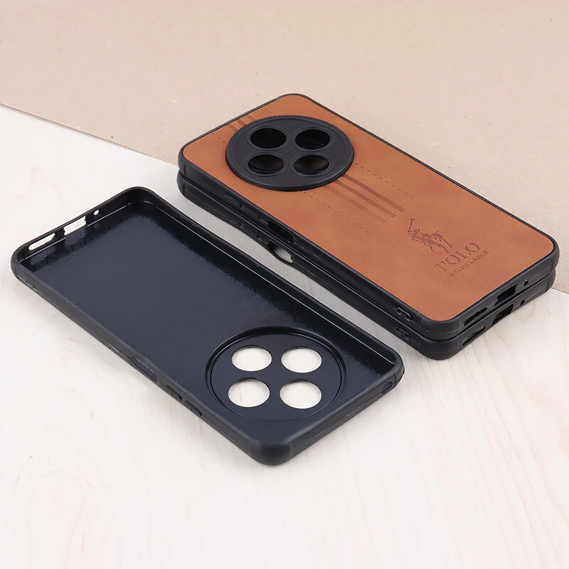 قاب چرمی Polo Ralph Laren شیائومی Redmi 14C / Poco C75 محافظ لنزدار