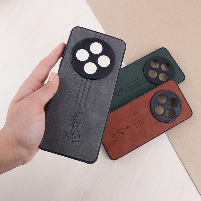 قاب چرمی Polo Ralph Laren شیائومی Redmi 14C / Poco C75 محافظ لنزدار