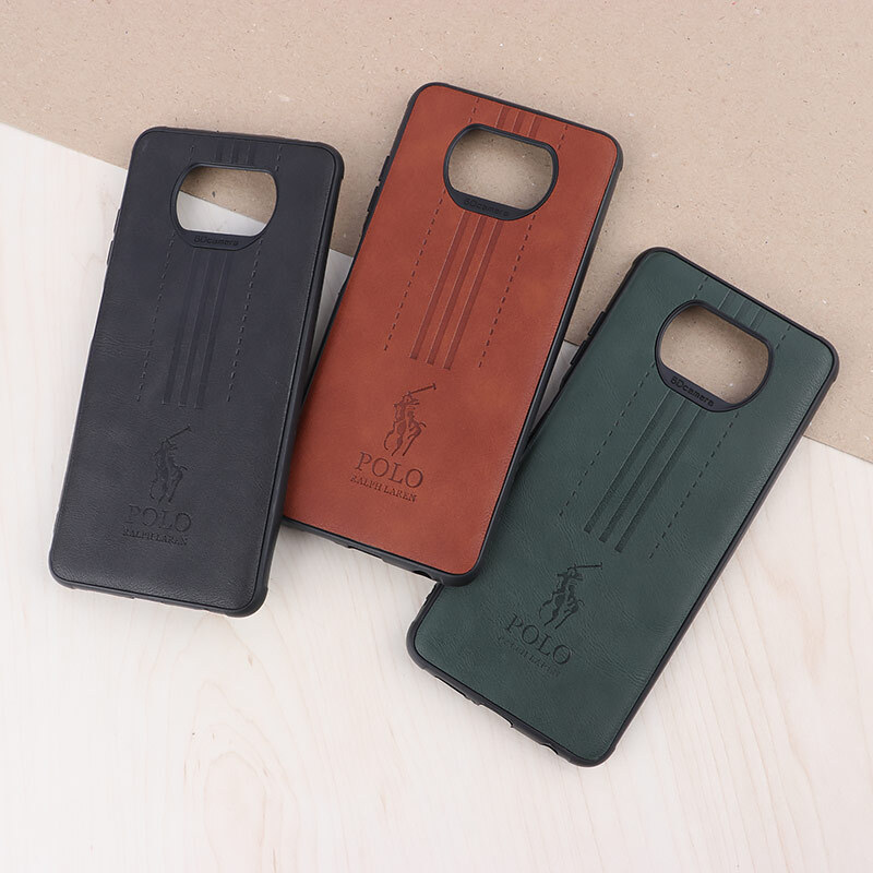 قاب چرمی Polo Ralph Laren شیائومی Poco X3 / X3 NFC / X3 Pro