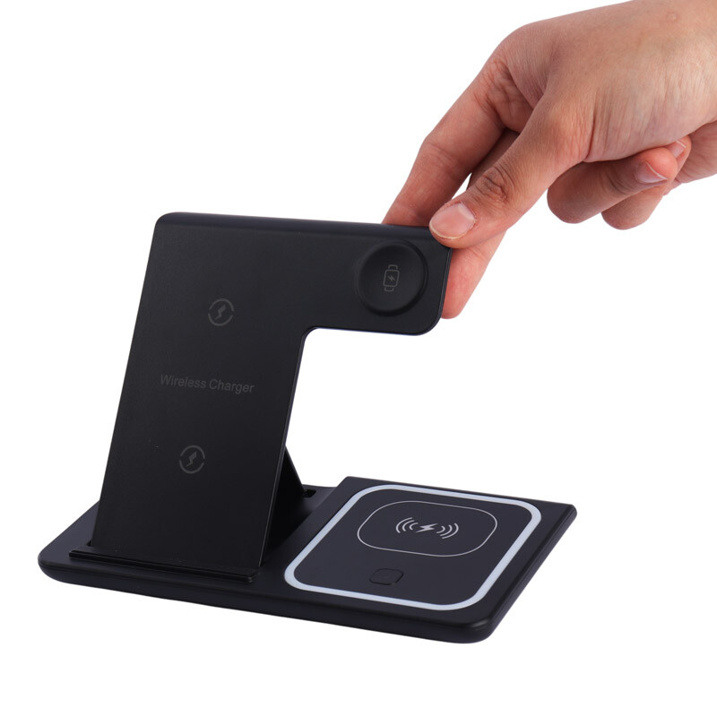 شارژر بی سیم فست شارژ و استند رومیزی Foldable 15W