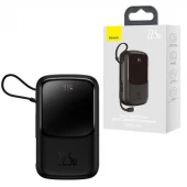 پاور بانک فست شارژ باسئوس Qpow Pro PPQD06010 QC3.0 PD 22.5W ظرفیت 10000 میلی آمپر ساعت