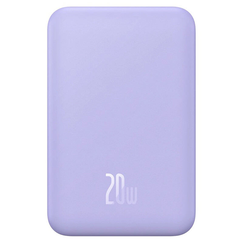 پاور بانک بی سیم فست شارژ باسئوس Magnetic Mini PPCX15000&nbsp;PD 20W ظرفیت 20000 میلی آمپر ساعت