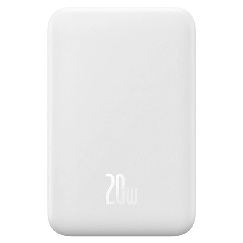 پاور بانک بی سیم فست شارژ باسئوس Magnetic Mini PPCX15000&nbsp;PD 20W ظرفیت 20000 میلی آمپر ساعت