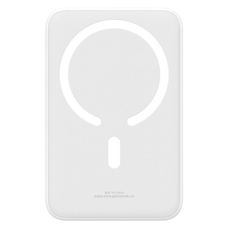 پاور بانک بی سیم فست شارژ باسئوس Magnetic Mini PPCX15000&nbsp;PD 20W ظرفیت 20000 میلی آمپر ساعت