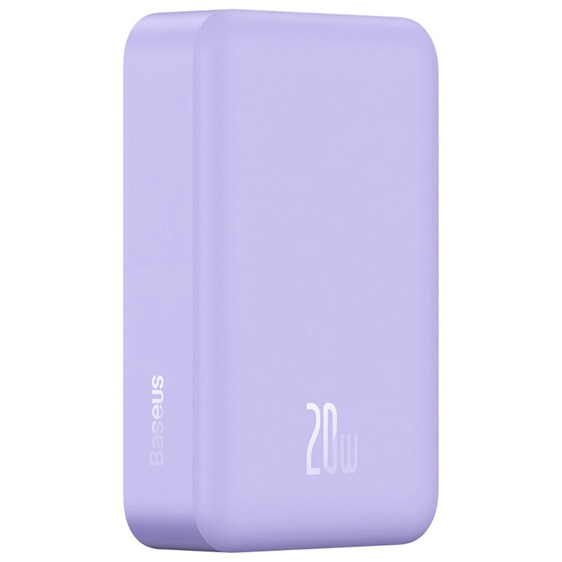 پاور بانک بی سیم فست شارژ باسئوس Magnetic Mini PPCX15000&nbsp;PD 20W ظرفیت 20000 میلی آمپر ساعت