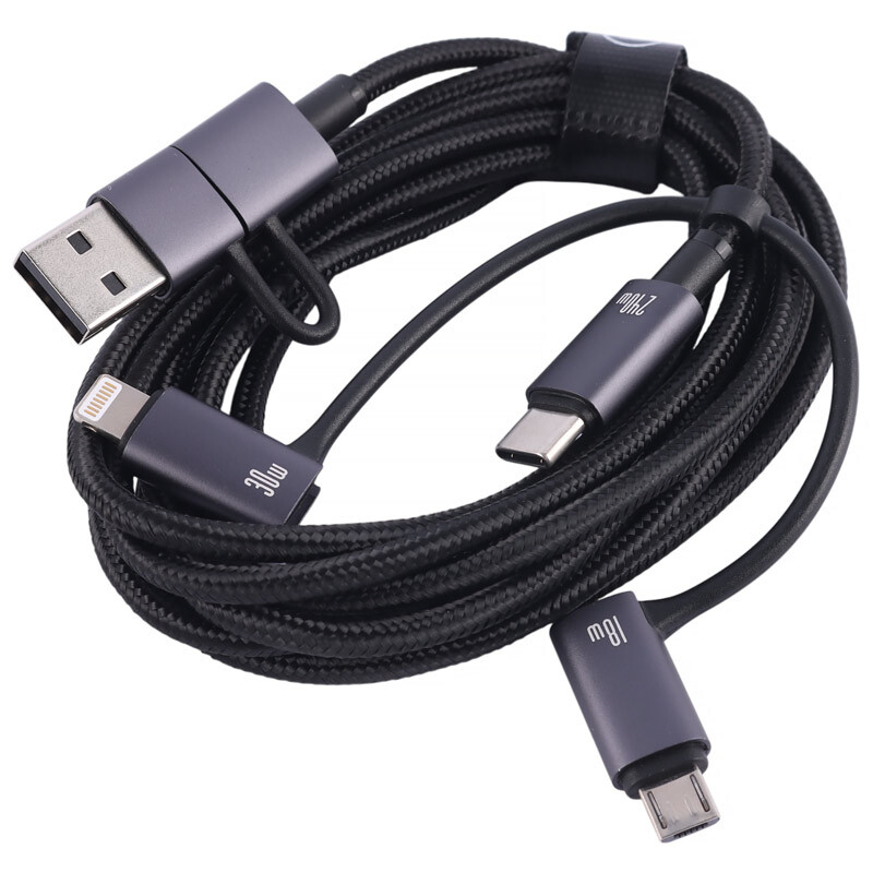 کابل تبدیل فست شارژ Usams SJ738 PD3.1 240W 2m