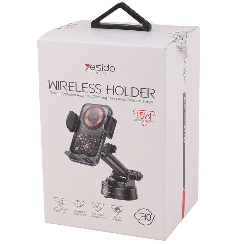 هولدر و شارژر وایرلس Yesido C307 15W