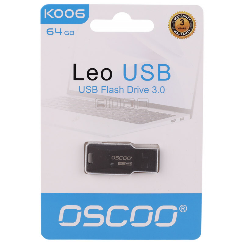 فلش 64 گیگ اوسکو Oscoo Leo K006 USB3.0