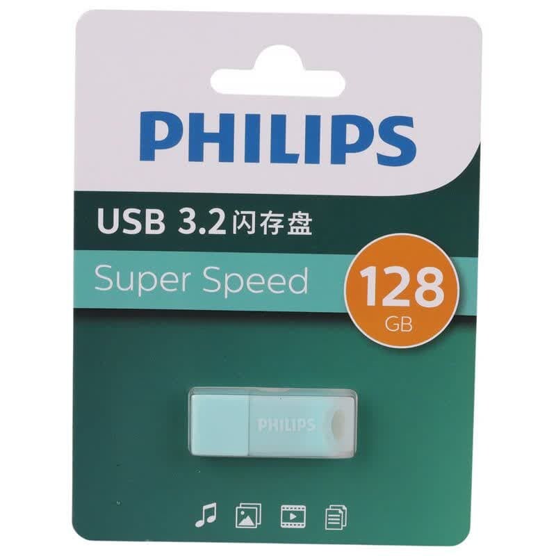 فلش 128 گیگ فیلیپس Philips FM10UA128A/93-B USB3.2