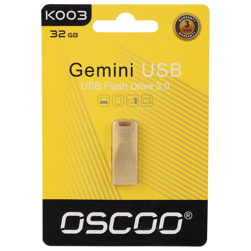 فلش 32 گیگ اوسکو Oscoo Gemini K003 USB3.0