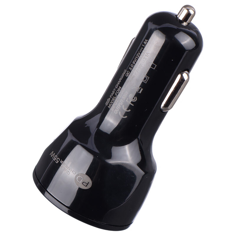شارژر فندکی فست شارژ Firstyou F054 QC3.0 55W
