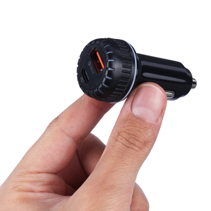 شارژر فندکی فست شارژ Original Q-004 QC3.0 PD 3A 30W