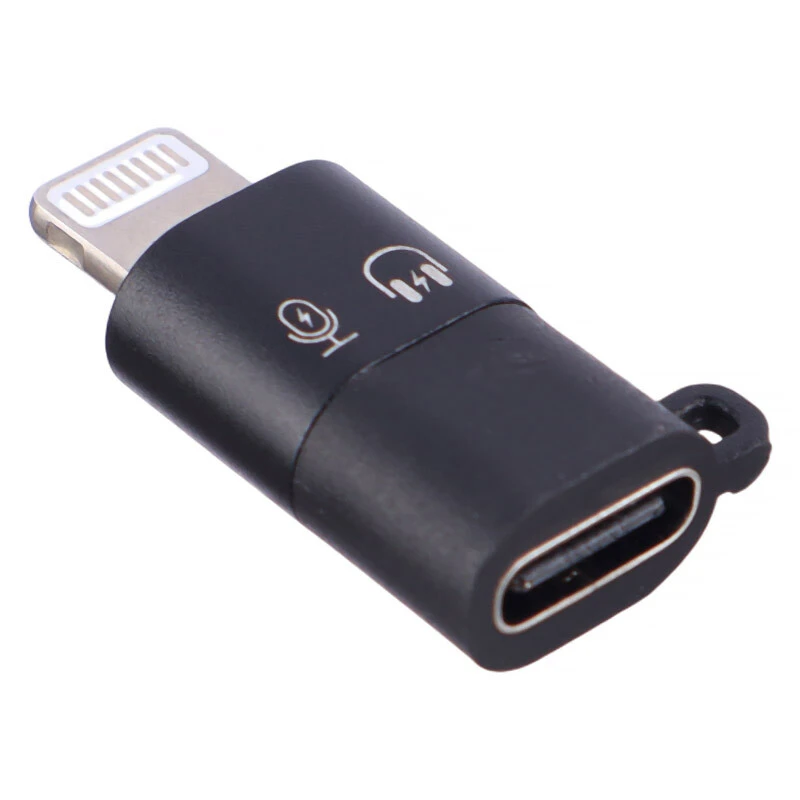 میکروفون یقه ای بی سیم J13 + تبدیل Type-C to Lightning