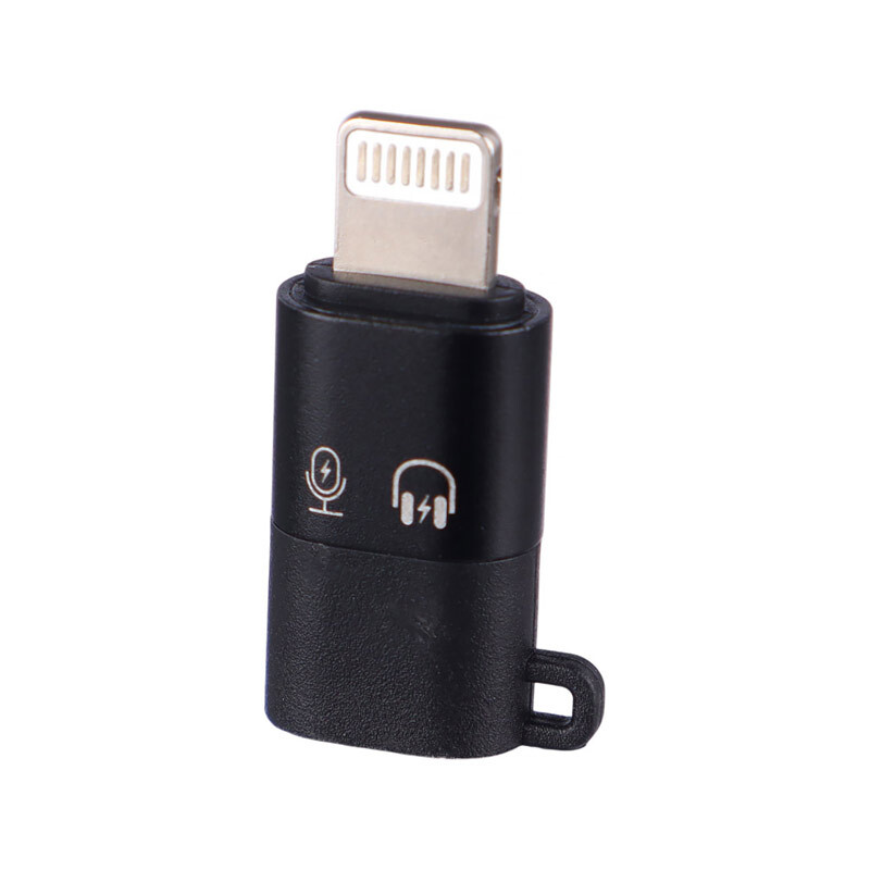 میکروفون یقه ای بی سیم J13 + تبدیل Type-C to Lightning
