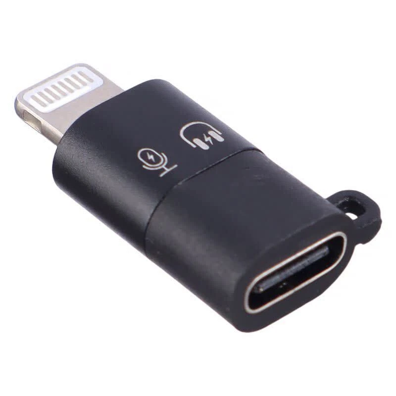 میکروفون یقه ای بی سیم K61 Type-C/ Lightning + تبدیل Type-C to Lightning
