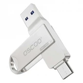 فلش 256 گیگ اوسکو Oscoo CU002 OTG Type-C USB3.1