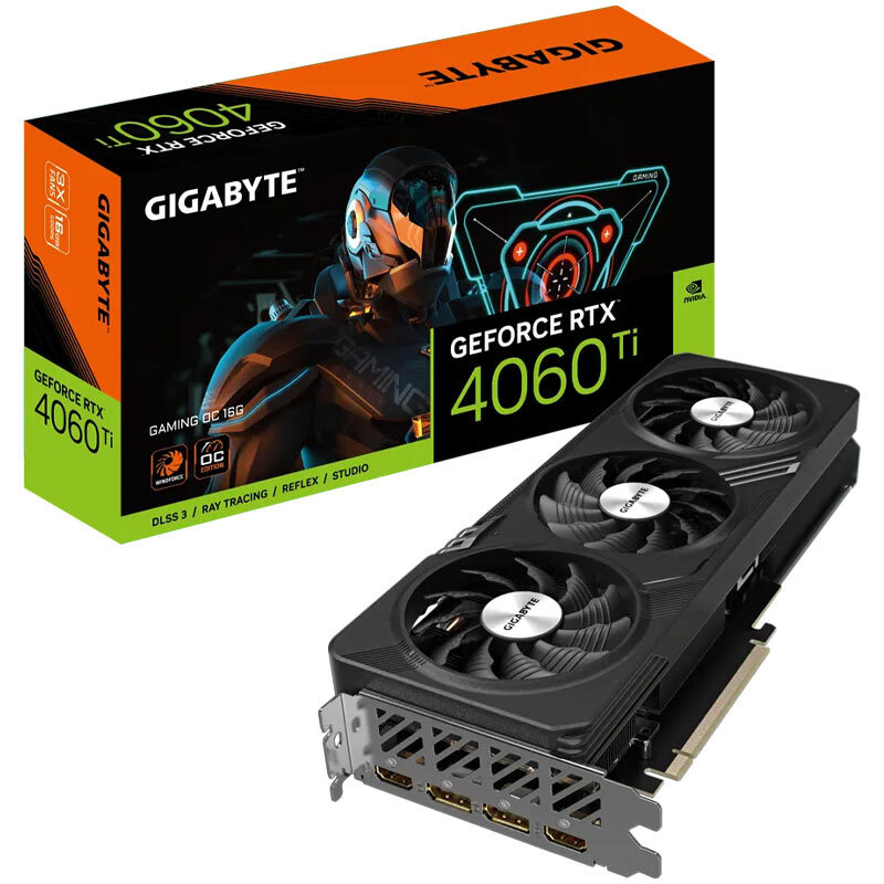 کارت گرافیک Gigabyte GeForce RTX 4060 Ti Gaming OC 16GB GDDR6 128Bit