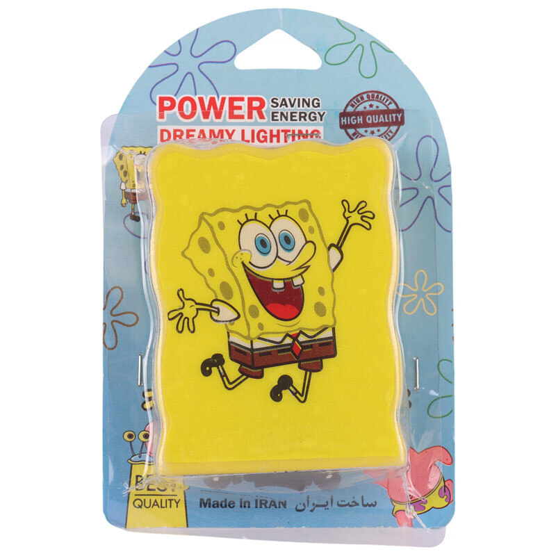 چراغ خواب power طرح باب اسفنجی