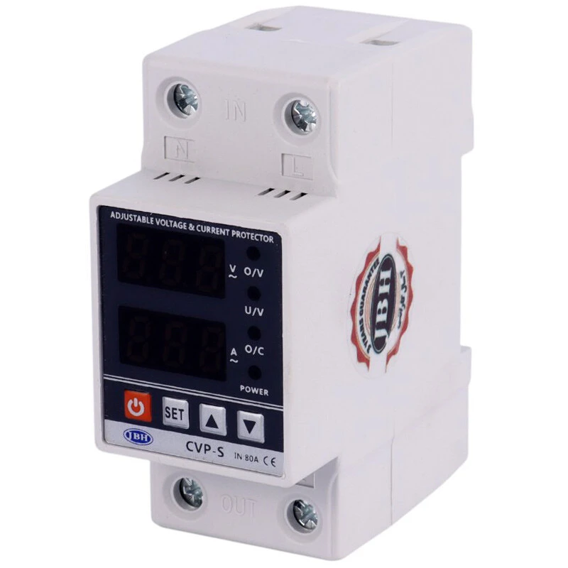 محافظ ولتاژ تک فاز 80 آمپر جی بی اچ CVP-S