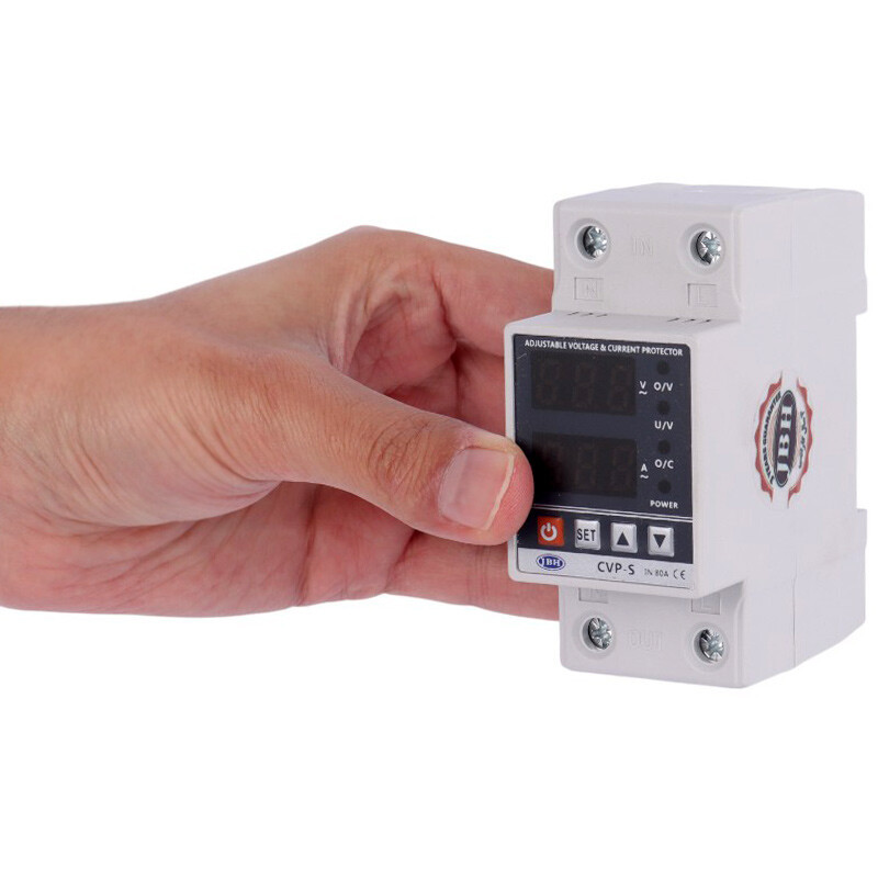 محافظ ولتاژ تک فاز 80 آمپر جی بی اچ CVP-S
