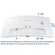 مانیتور خمیده سامسونگ ViewFinity LS34C650T سایز 34 اینچ