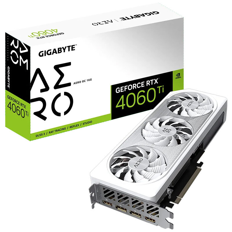 کارت گرافیک Gigabyte GeForce RTX 4060 Ti AERO OC 16GB GDDR6 128Bit