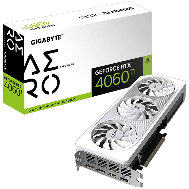 کارت گرافیک Gigabyte GeForce RTX 4060 Ti AERO OC 8GB GDDR6 128Bit