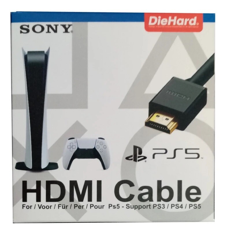 کابل DieHard HDMI 2m کنسول بازی PS5