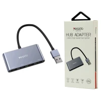 هاب 4 پورت USB2.0 یسیدو HB12
