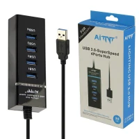 هاب 4 پورت AiTNT Super Speed USB3.0