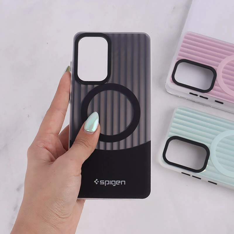 قاب Spigen 3D سامسونگ Galaxy A52 / A52s کرکره ای طرح مگ سیف