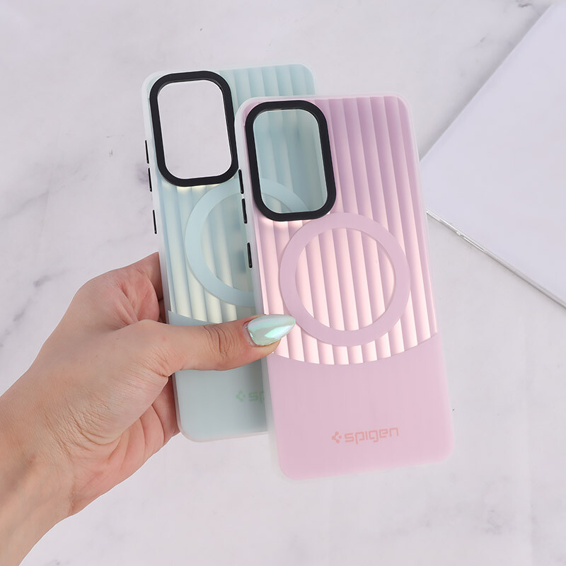 قاب Spigen 3D سامسونگ Galaxy A52 / A52s کرکره ای طرح مگ سیف