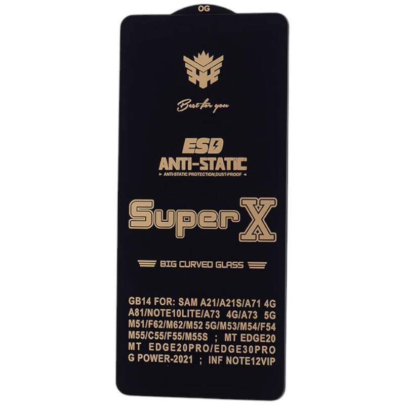 گلس Super X آنتی استاتیک OG سامسونگ Galaxy A71 4G / A71 5G / A72 / A73 5G