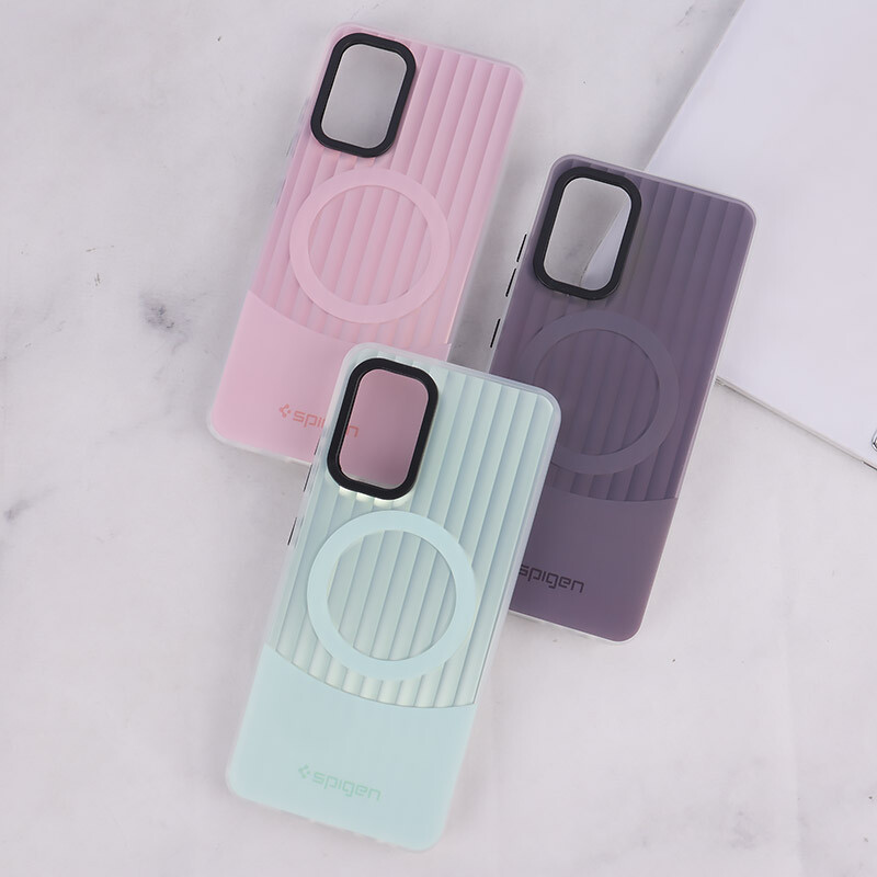 قاب Spigen 3D سامسونگ Galaxy A32 4G کرکره ای طرح مگ سیف