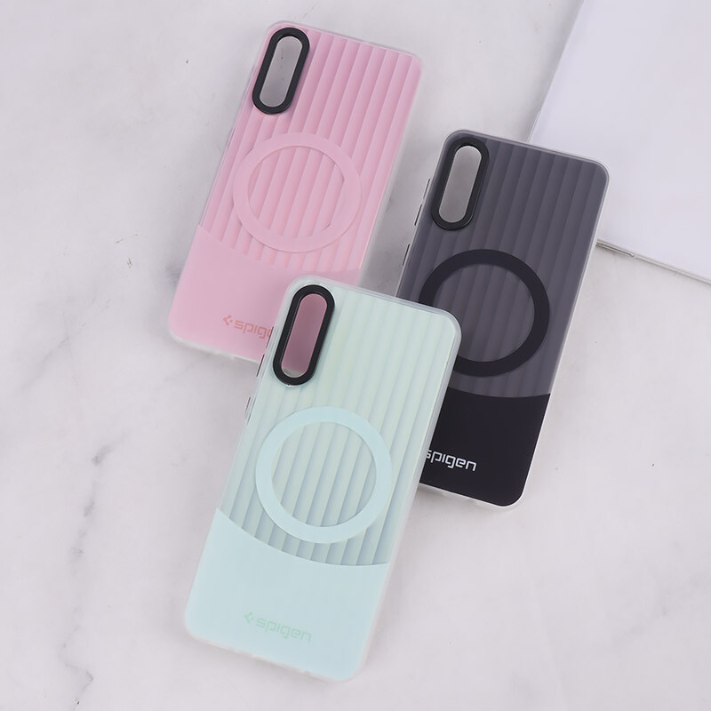 قاب Spigen 3D سامسونگ Galaxy A30s / A50 / A50s کرکره ای طرح مگ سیف