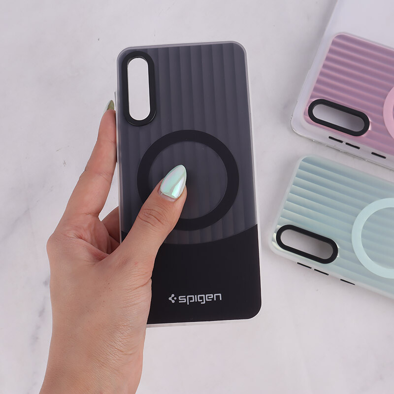 قاب Spigen 3D سامسونگ Galaxy A30s / A50 / A50s کرکره ای طرح مگ سیف