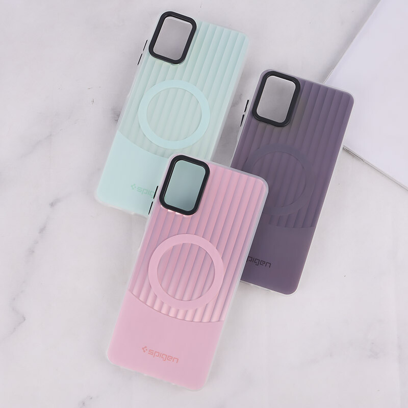 قاب Spigen 3D سامسونگ Galaxy A06 کرکره ای طرح مگ سیف