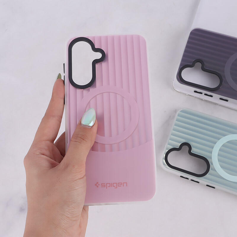 قاب Spigen 3D سامسونگ Galaxy A36 کرکره ای طرح مگ سیف