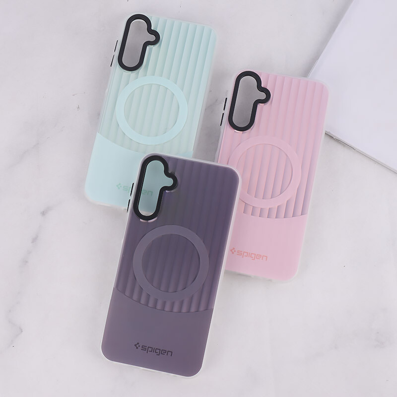 قاب Spigen 3D سامسونگ Galaxy A15 کرکره ای طرح مگ سیف