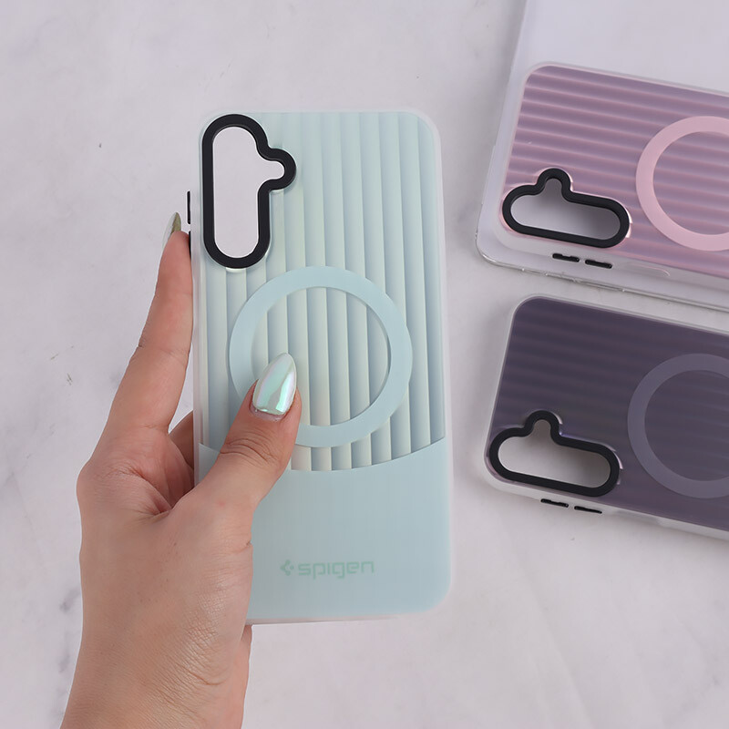 قاب Spigen 3D سامسونگ Galaxy A15 کرکره ای طرح مگ سیف