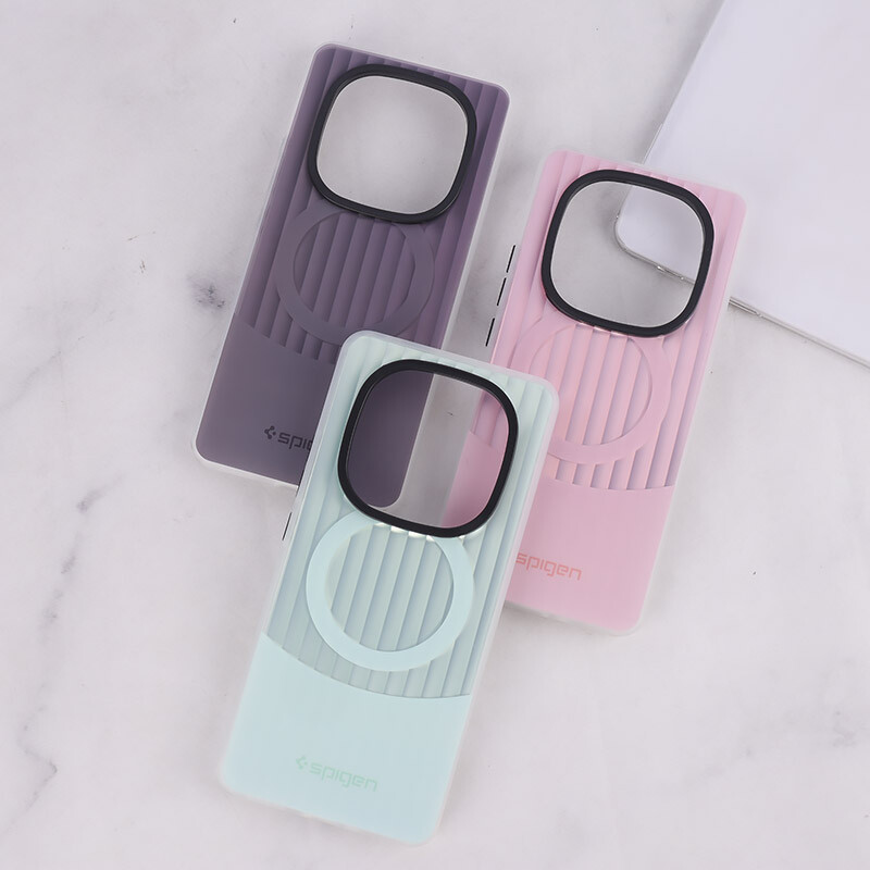 قاب Spigen 3D شیائومی Redmi Note 14 Pro 5G کرکره ای طرح مگ سیف