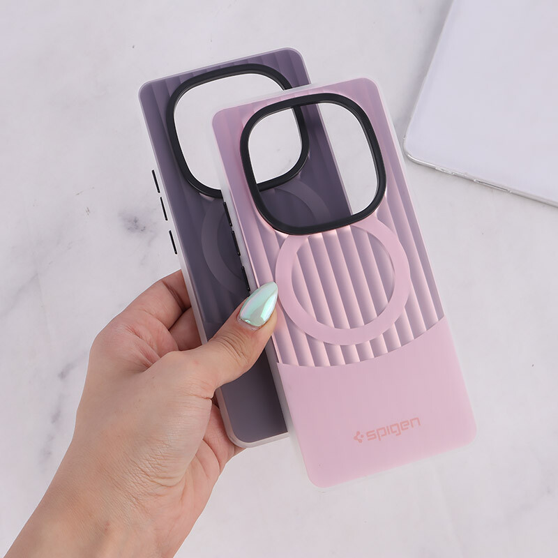 قاب Spigen 3D شیائومی Redmi Note 14 Pro 5G کرکره ای طرح مگ سیف
