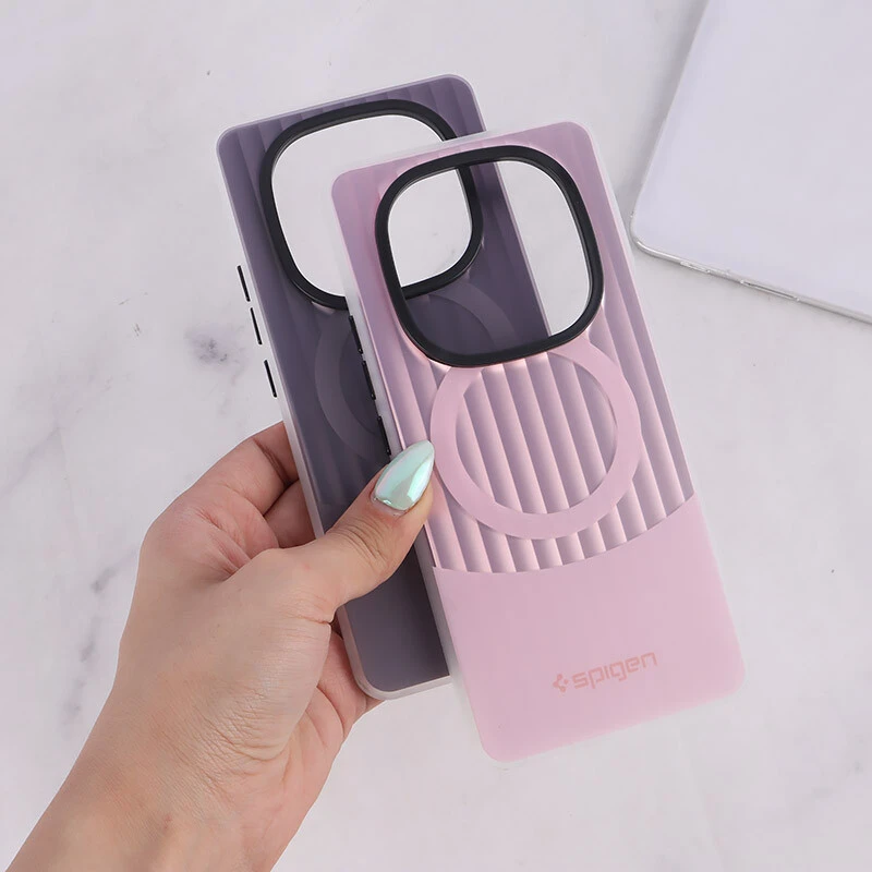 قاب Spigen 3D شیائومی Redmi Note 14 Pro 5G کرکره ای طرح مگ سیف
