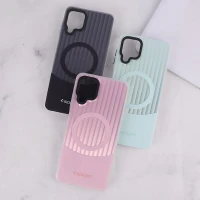 قاب Spigen 3D سامسونگ Galaxy A12 / M12 کرکره ای طرح مگ سیف